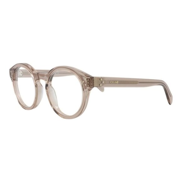 New Authentic Celine Mens Round/Oval Beige Beige Transparent Fashion Designer Su - Picture 2 of 4
